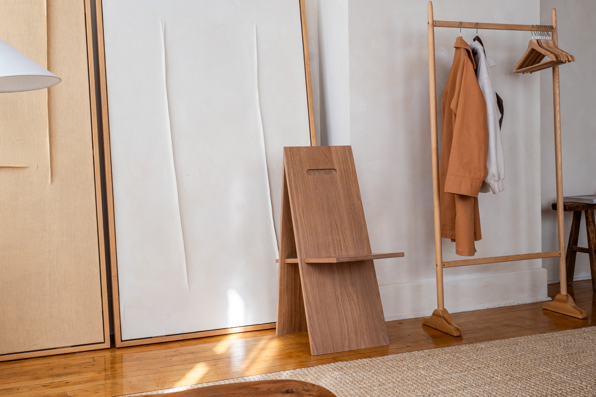 Martin fitting a drawer front by hand in the Lisbon atelier